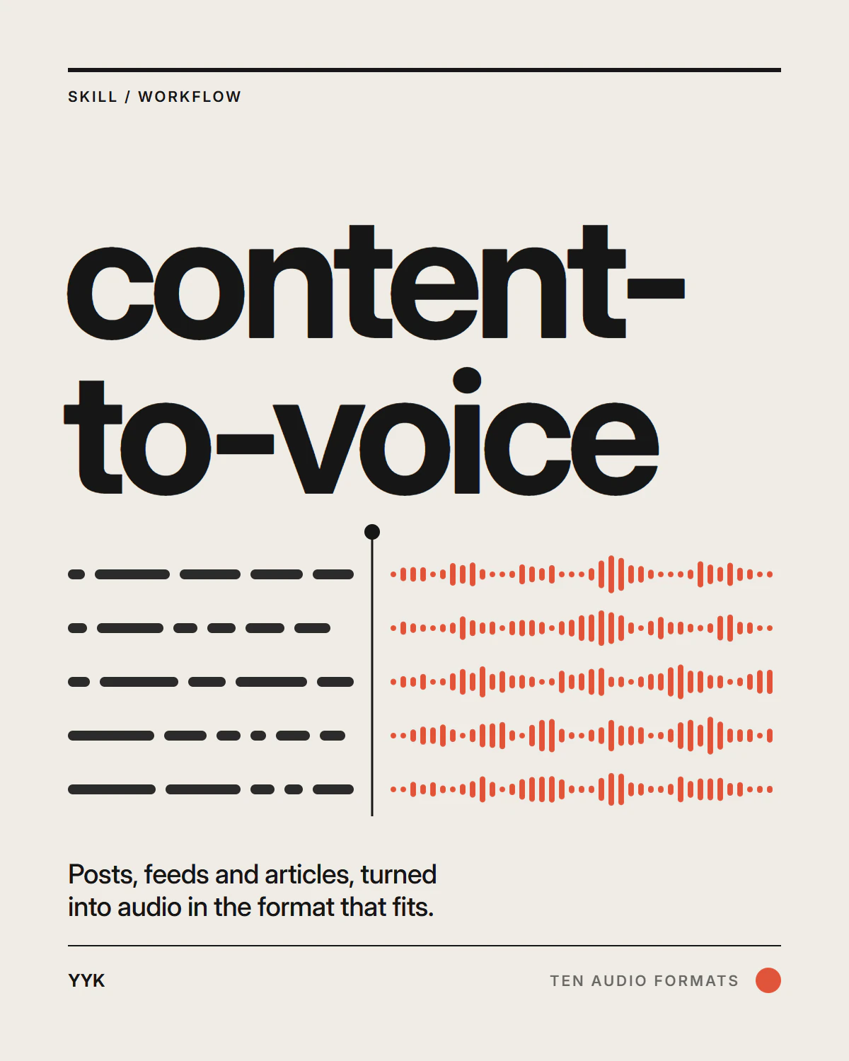 content-to-voice cover